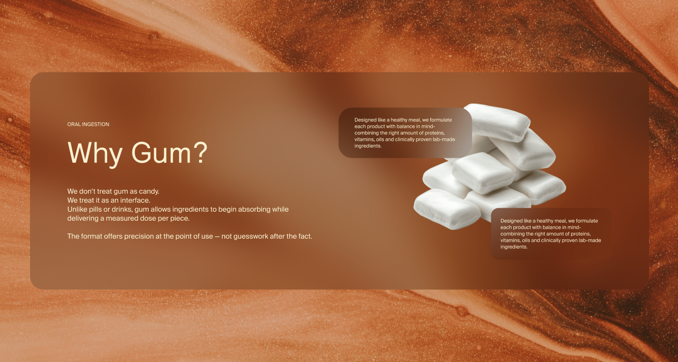Current Design — Why Gum